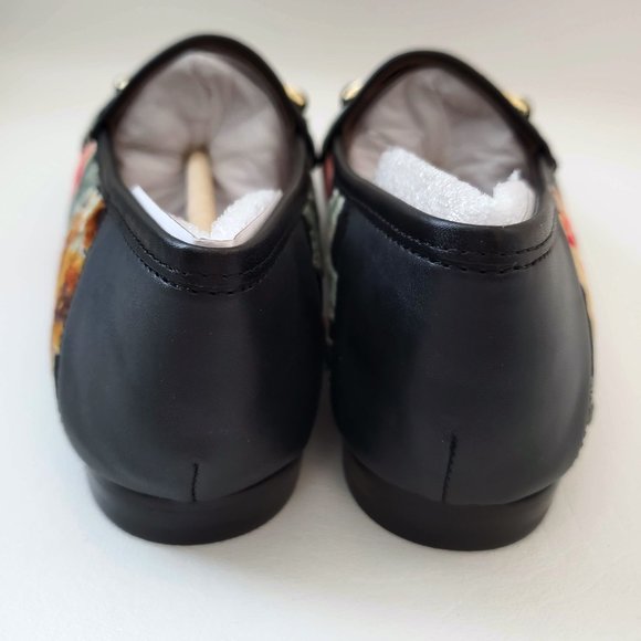NEW COACH Floral Rose Jacquard Loafers Flats - Picture 4 of 8